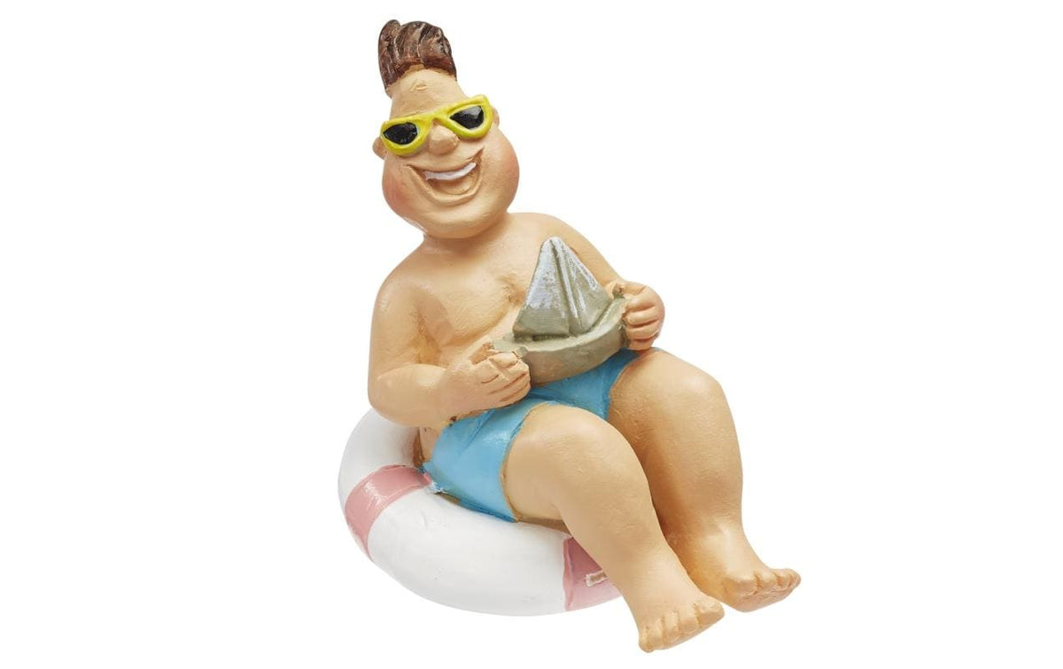 Hobbyfun Mini-Figur Badeurlauber