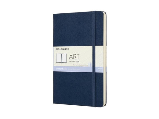 Moleskine | Skizzenbuch A5 Saphier | blanko, Hardcover, 104 Seiten
