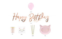 Partydeco Decorations Set Katze