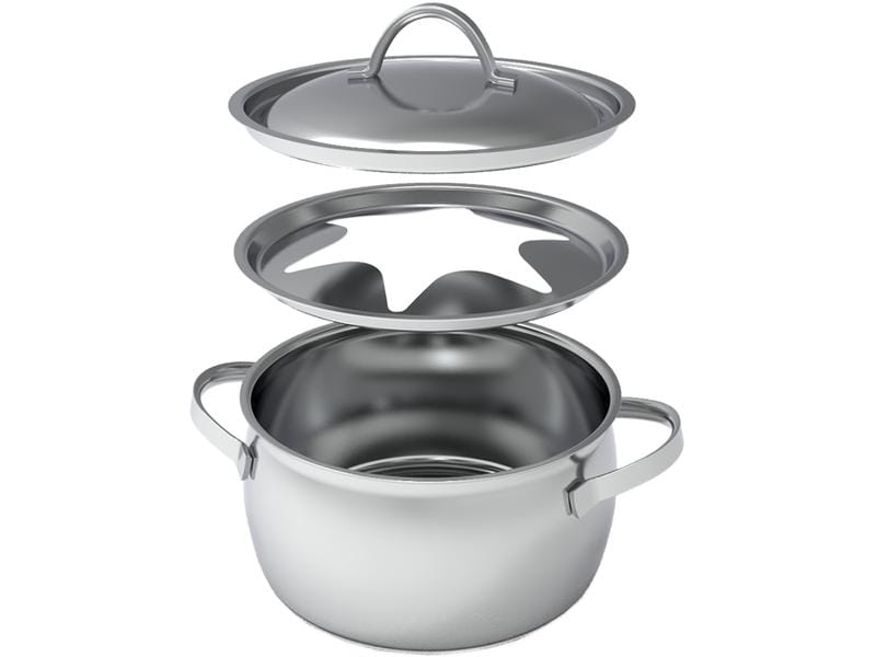 Kisag | edelstahl Fondue Topf Verbier | Edelstahl