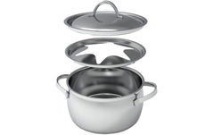 Kisag | edelstahl Fondue Topf Verbier | Edelstahl