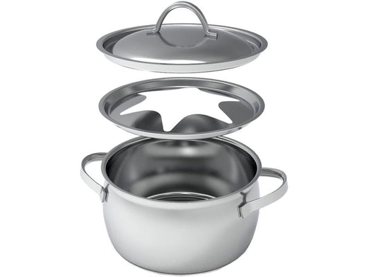 Kisag | edelstahl Fondue Topf Verbier | Edelstahl