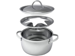 Kisag | edelstahl Fondue Topf Verbier | Edelstahl