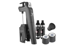 Coravin | Weinausgiesser Timeless Three + Set | Kunststoff, mit 2 Patronen, Schraubverschlu