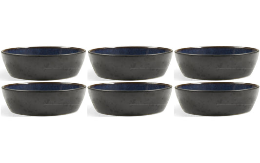 Bitz, Suppenschale 18 cm, 6 Stück, Schwarz/
