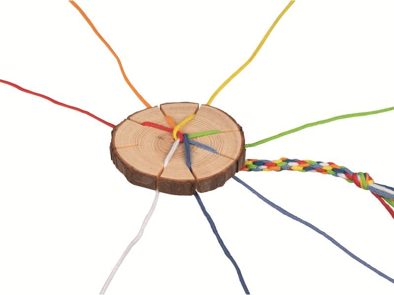 Goki | Strickscheibe | 7 cm, Holz