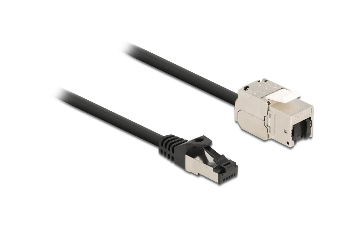 Delock Kabel RJ45 Stecker zu Keystone Modul