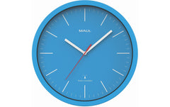 Maul, Wanduhr MAULjump Ø 30.5 cm Blau