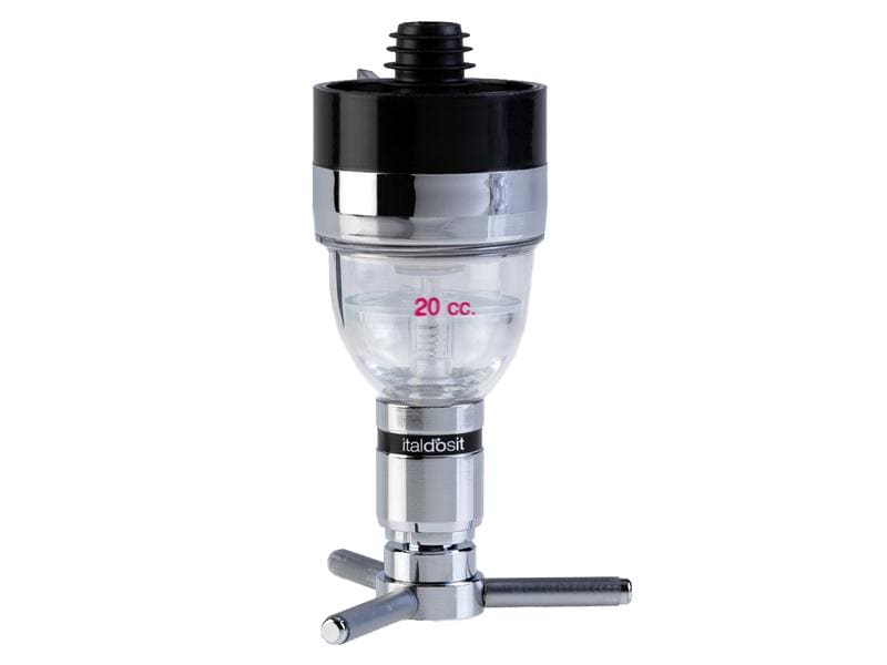 Paderno | Bar-Set Dosierer 20cl Silber | verchromter Dosierer für 20cl