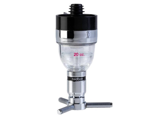 Paderno | Bar-Set Dosierer 20cl Silber | verchromter Dosierer für 20cl