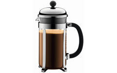 Bodum | Chambord Kaffeebereiter | glänzend, Fassungsvermögen 1.0 Liter