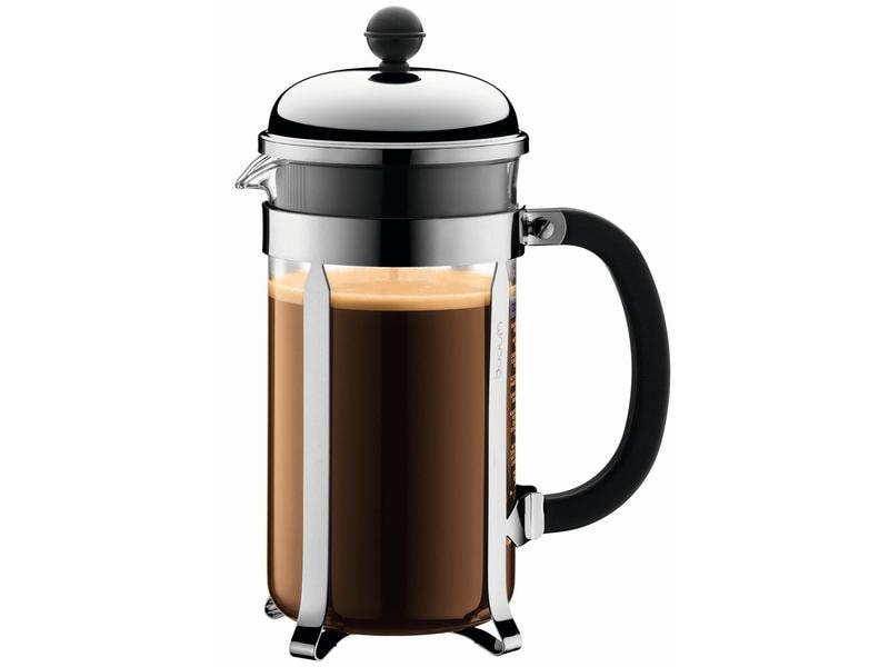 Bodum | Chambord Kaffeebereiter | glänzend, Fassungsvermögen 1.0 Liter