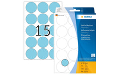 HERMA, Vielzweck-Etiketten 2273 Blau Ø 32 m