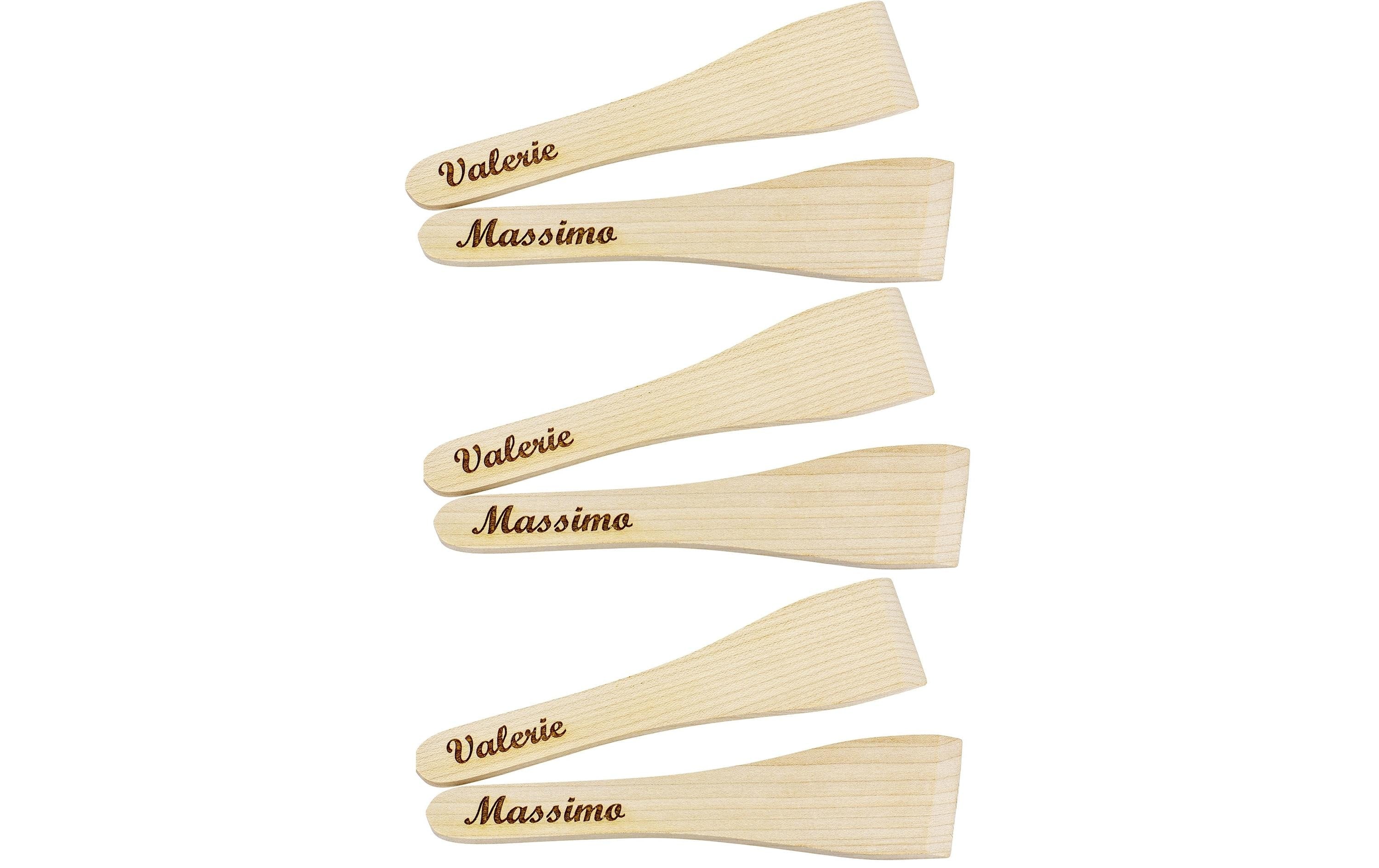 Kadastar Raclettespachtel 6er Set personali