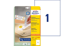 Avery Zweckform Etiketten stick+Lift, weiss