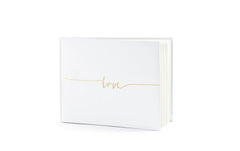 Partydeco Gästebuch Love