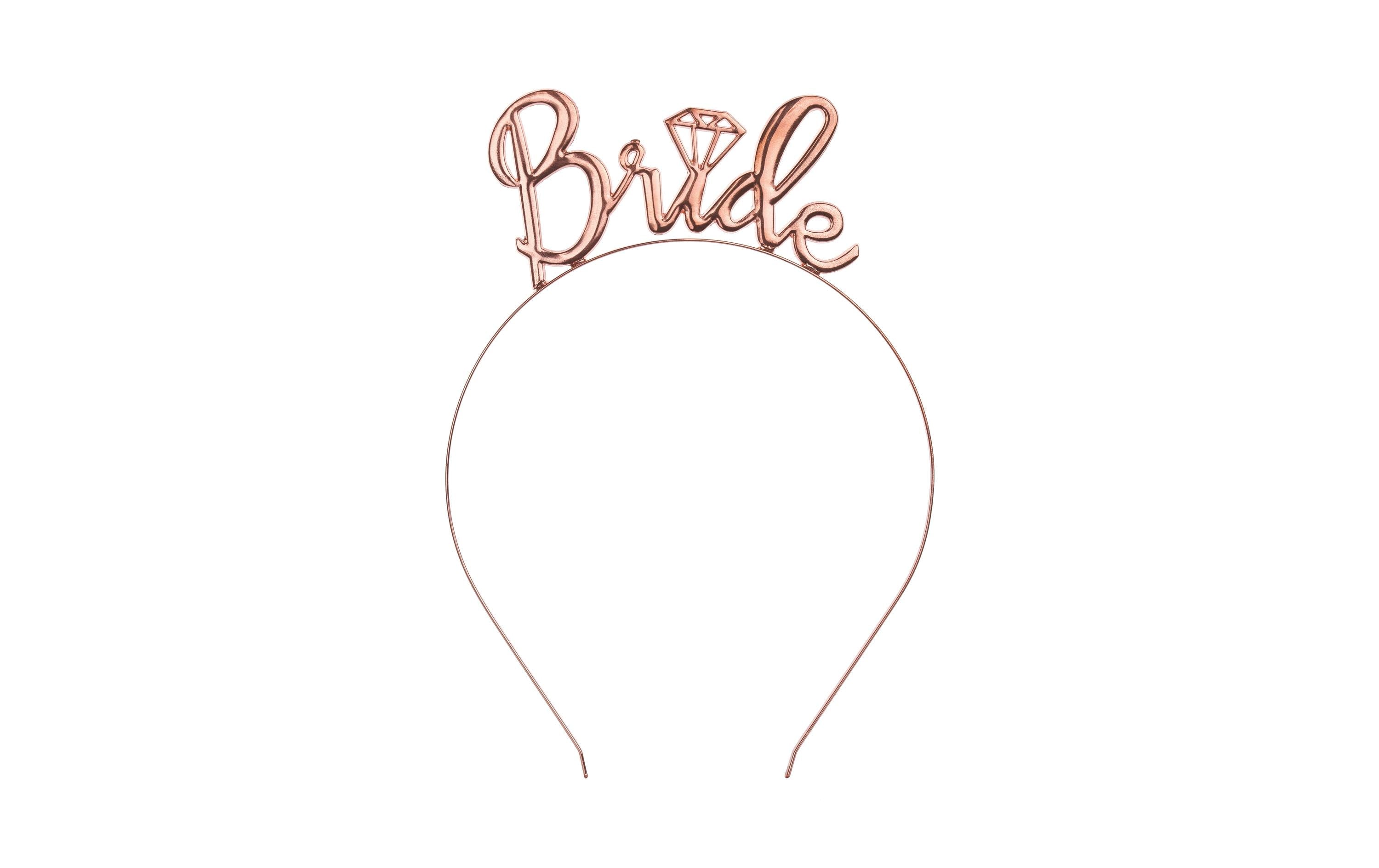 Partydeco Haarreif Bride