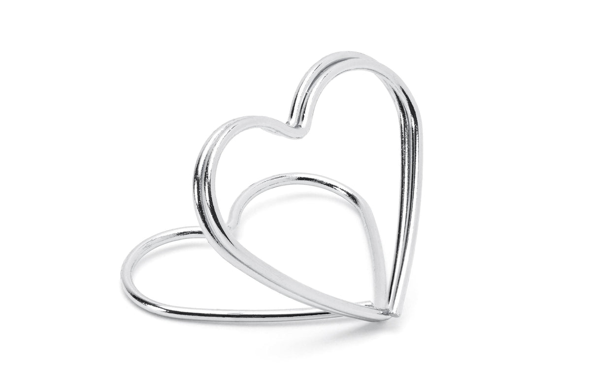 Partydeco, Tischkarte Halter Herz 2.5 cm, 1