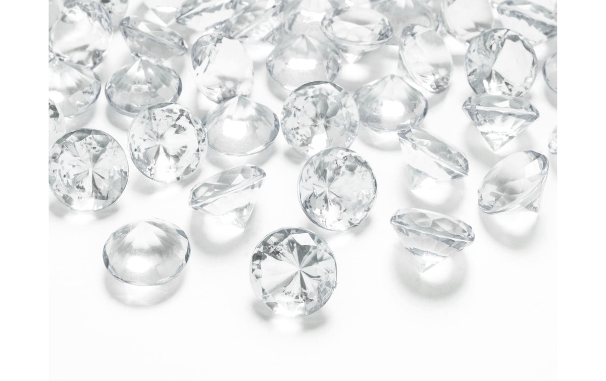 Partydeco Streudeko Konfetti Diamanten
