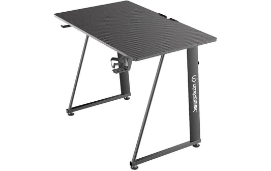 Ultradesk | Enter V2 Schwarz Gaming Table | blau, div Zubehör