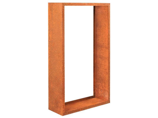 Innovesta | Kaminholzregal Corten | L 94 x B 35 x H 149 cm