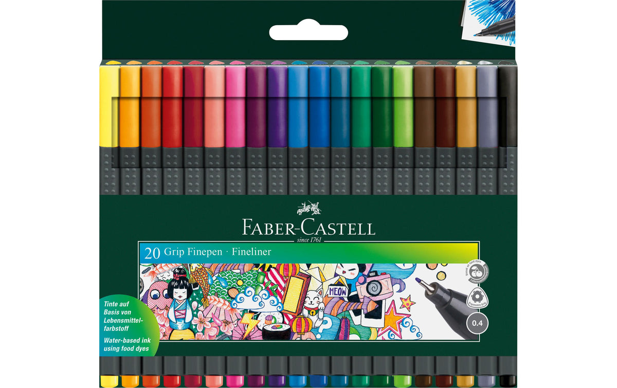 Faber-Castell Fineliner Grip Set