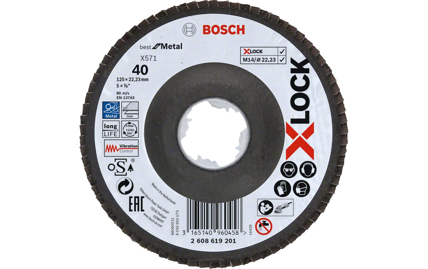 Bosch Professional Fächerschleifscheibe