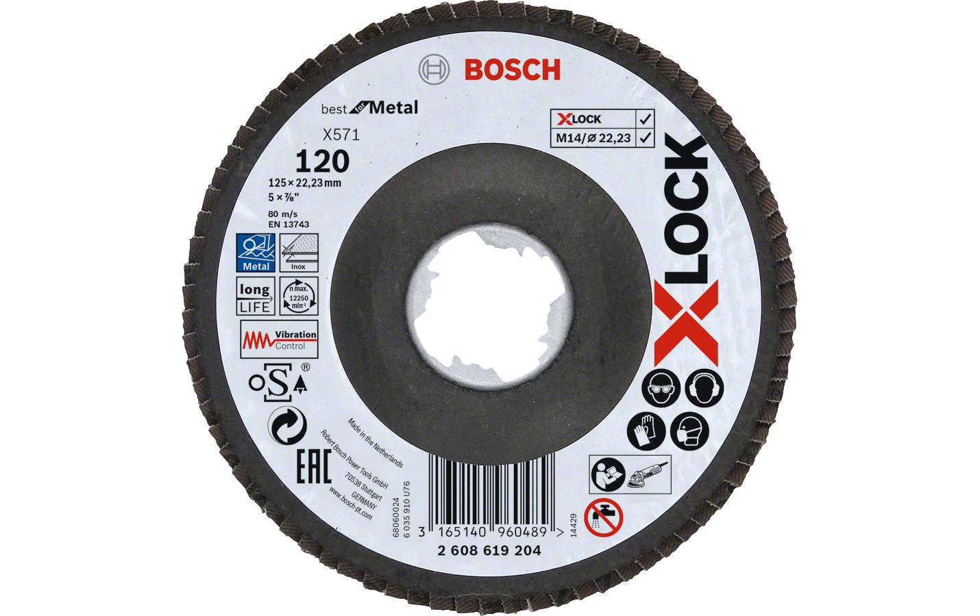 Bosch Professional Fächerschleifscheibe