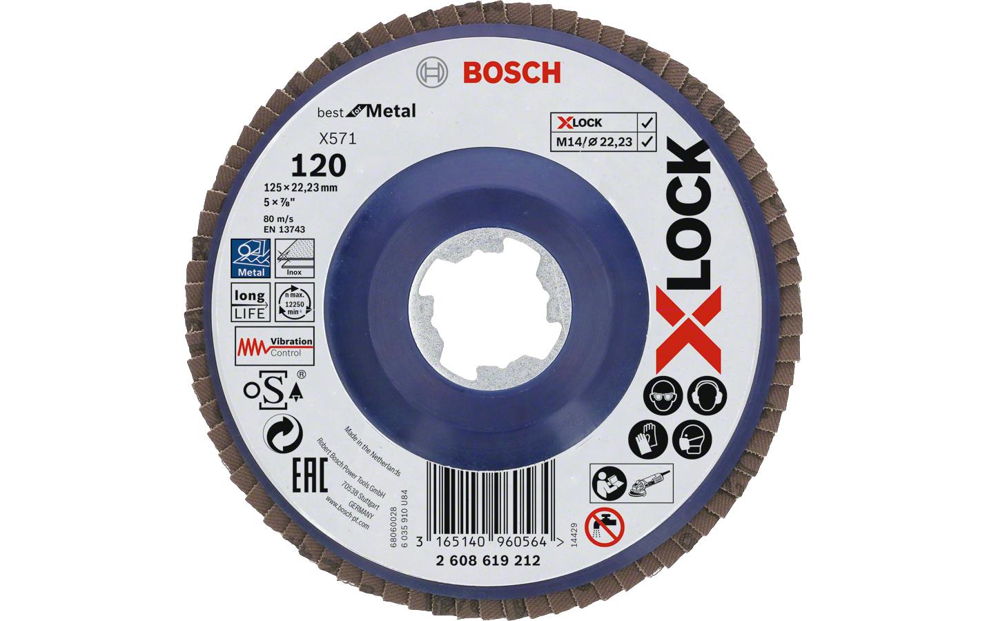 Bosch Professional Fächerschleifscheibe