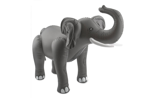 Folat | Aufblasbare Elefant | 60 cm, grau