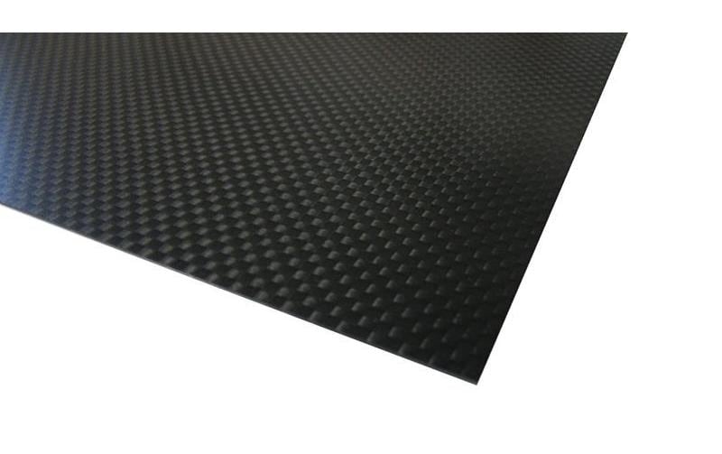 Carbonplatte 165x200x1.0 mm