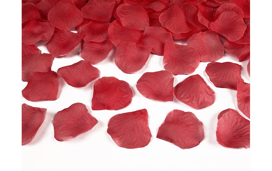 Partydeco, Streudeko Rosen 500 Stück, Rot