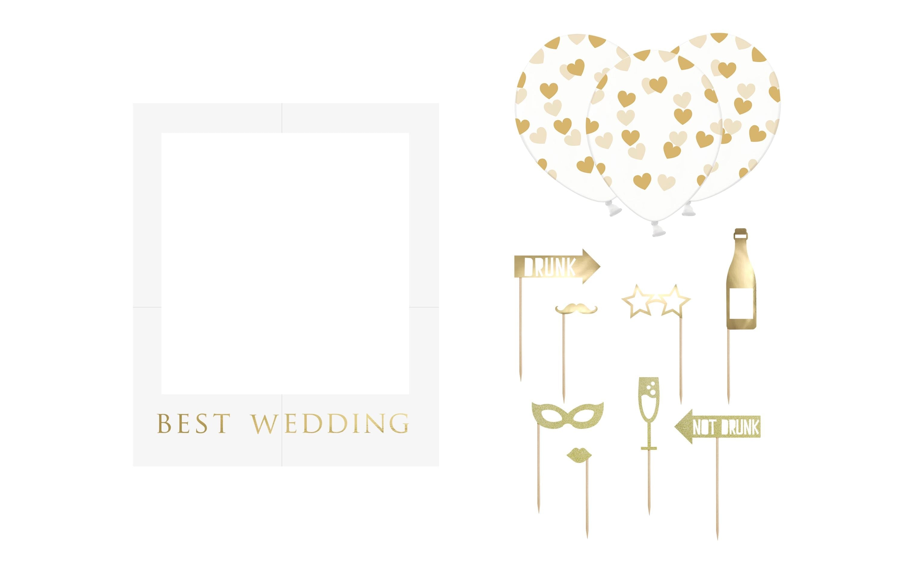 Partydeco Selfie Bilderra. Best Wedding Set