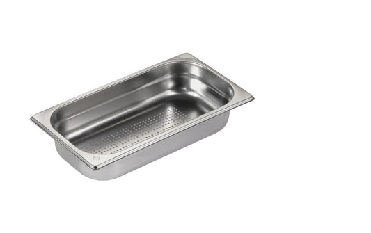 Inox GN-Behälter gelocht 1/3 65mm