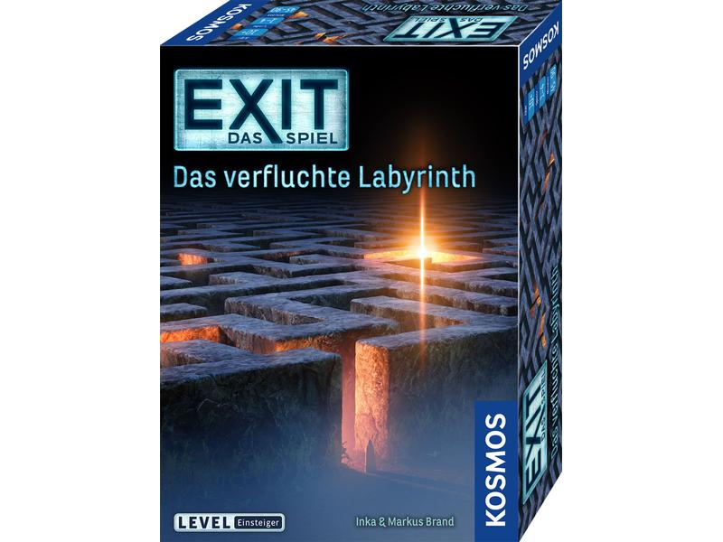 Kosmos | EXIT Das Spiel - Das verfluchte Labyrinth | Alter 10 + / 1-4 Spieler