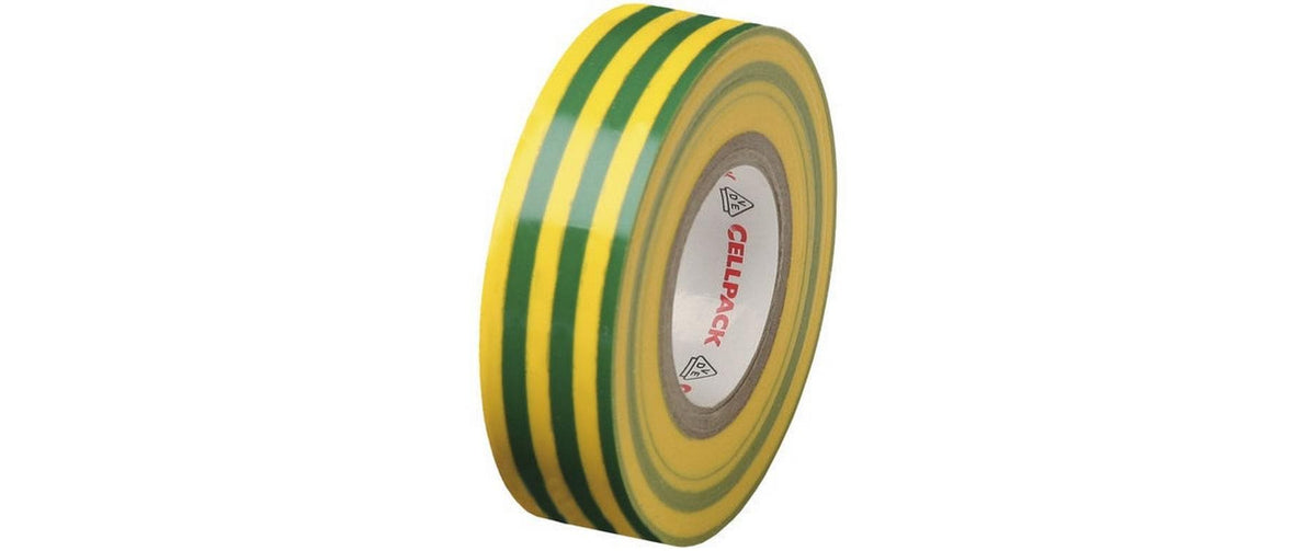 Cellpack AG, Isolierband 10 m x 15 mm, Gelb