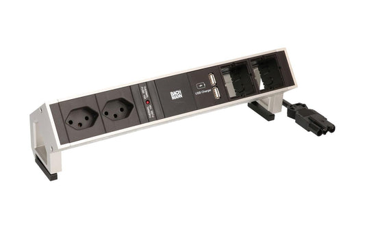 Bachmann Steckdosenleiste DESK 2 902.430