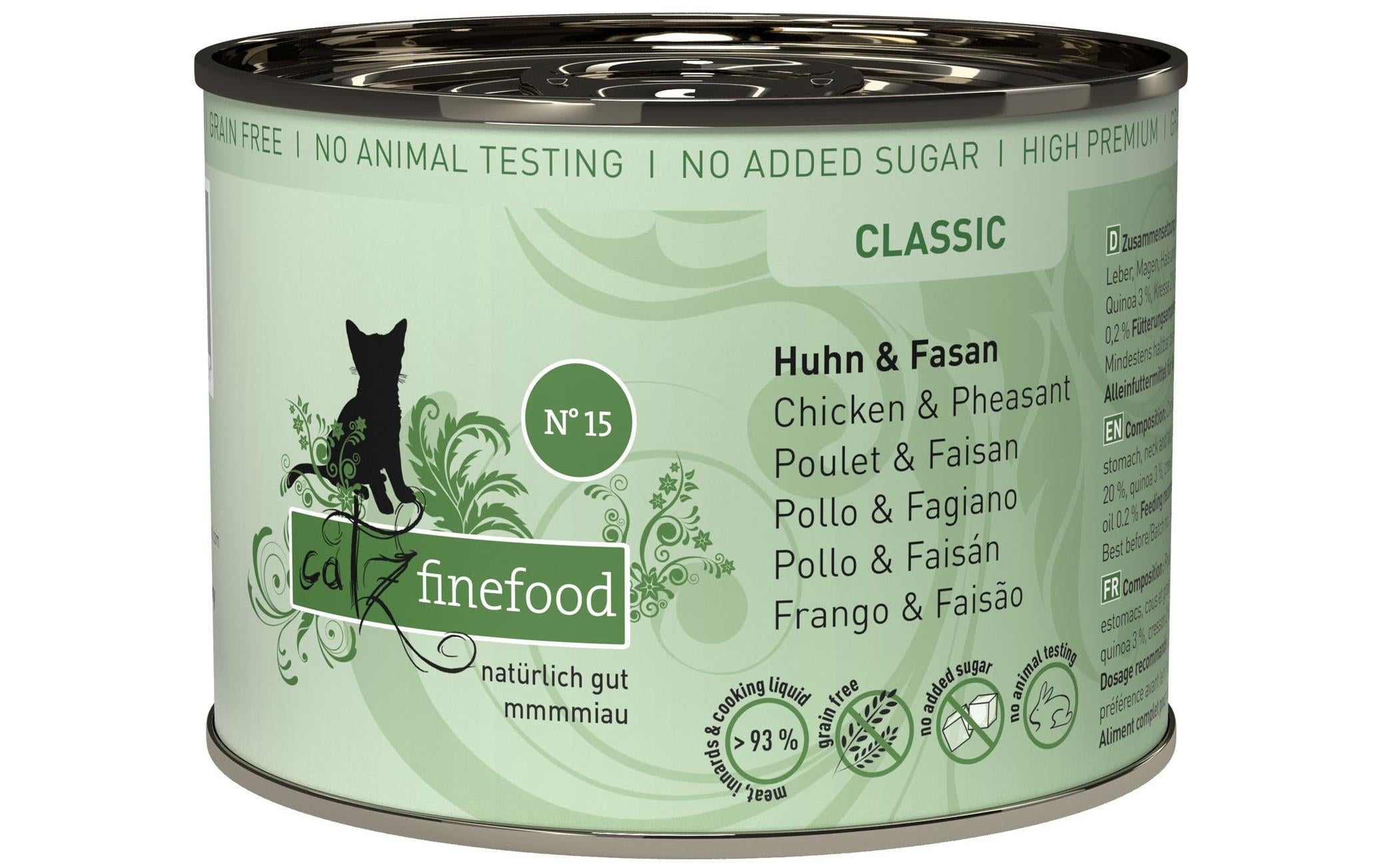 catz finefood, Nassfutter No.15 Huhn & Fasa