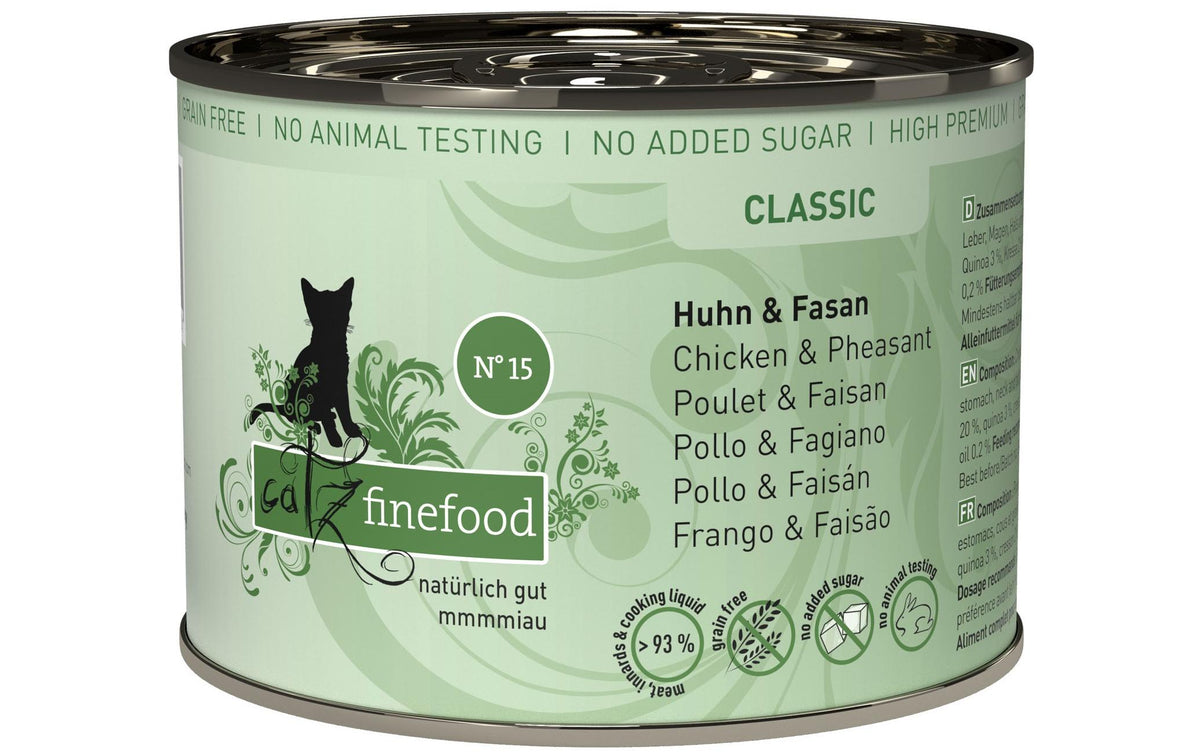catz finefood, Nassfutter No.15 Huhn & Fasa