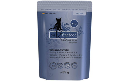 catz finefood | No.17 Geflügel&Garnele 85g | 85 g