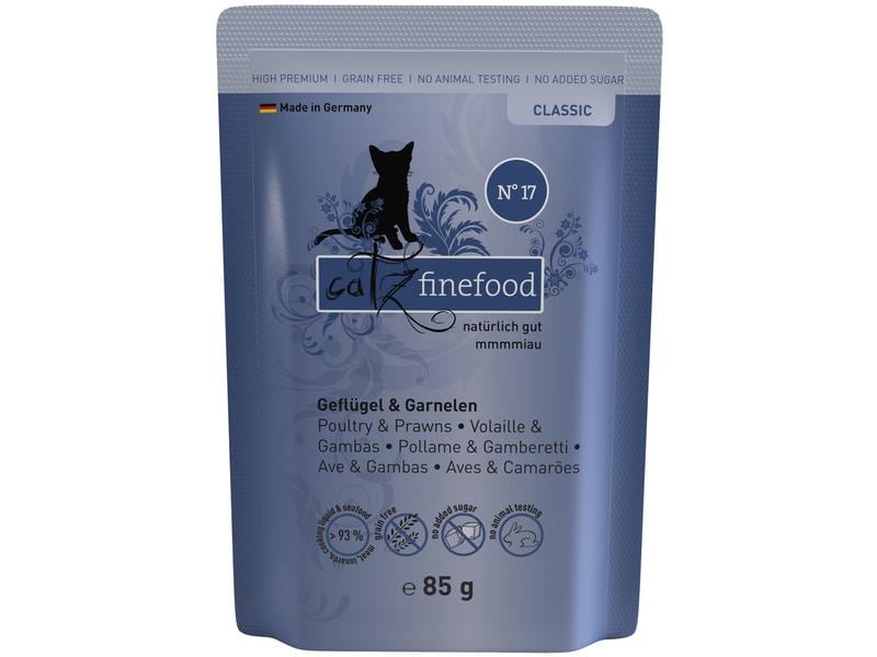 catz finefood | No.17 Geflügel&Garnele 85g | 85 g