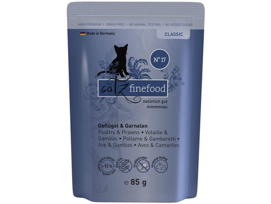 catz finefood | No.17 Geflügel&Garnele 85g | 85 g