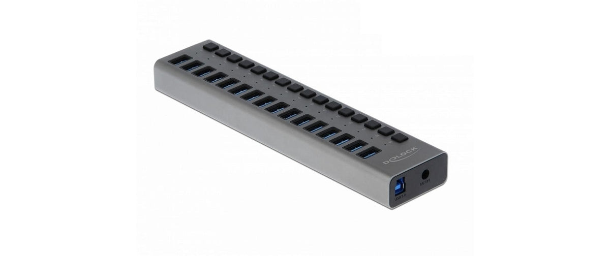 Delock externer USB 3.0 Hub 16-Ports