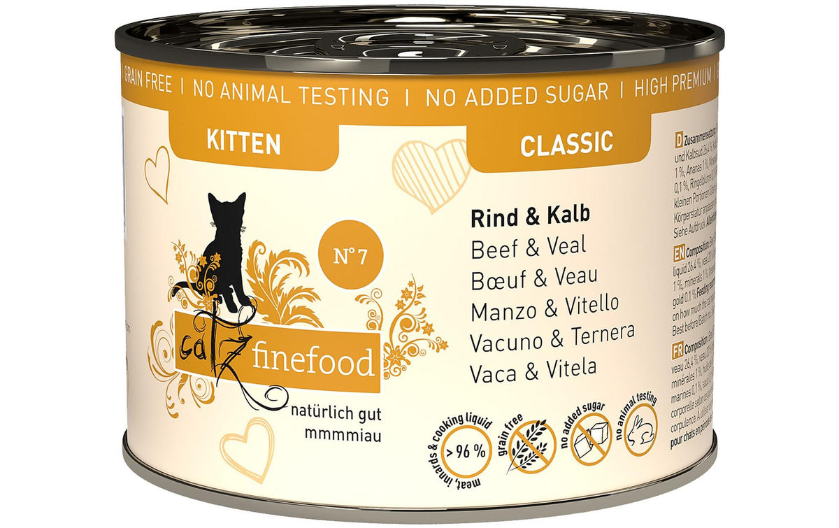 catz finefood Kitten No.07 Rind&Kalb Kit
