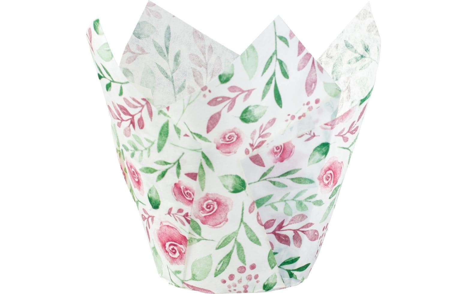 Demmler, Muffin Backform Tulip Wraps Rose 2