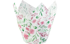 Demmler, Muffin Backform Tulip Wraps Rose 2