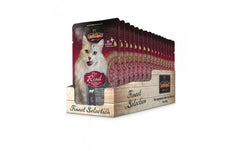 Leonardo Cat Food | Nassfutter Rind Pur | 16 x 85 g