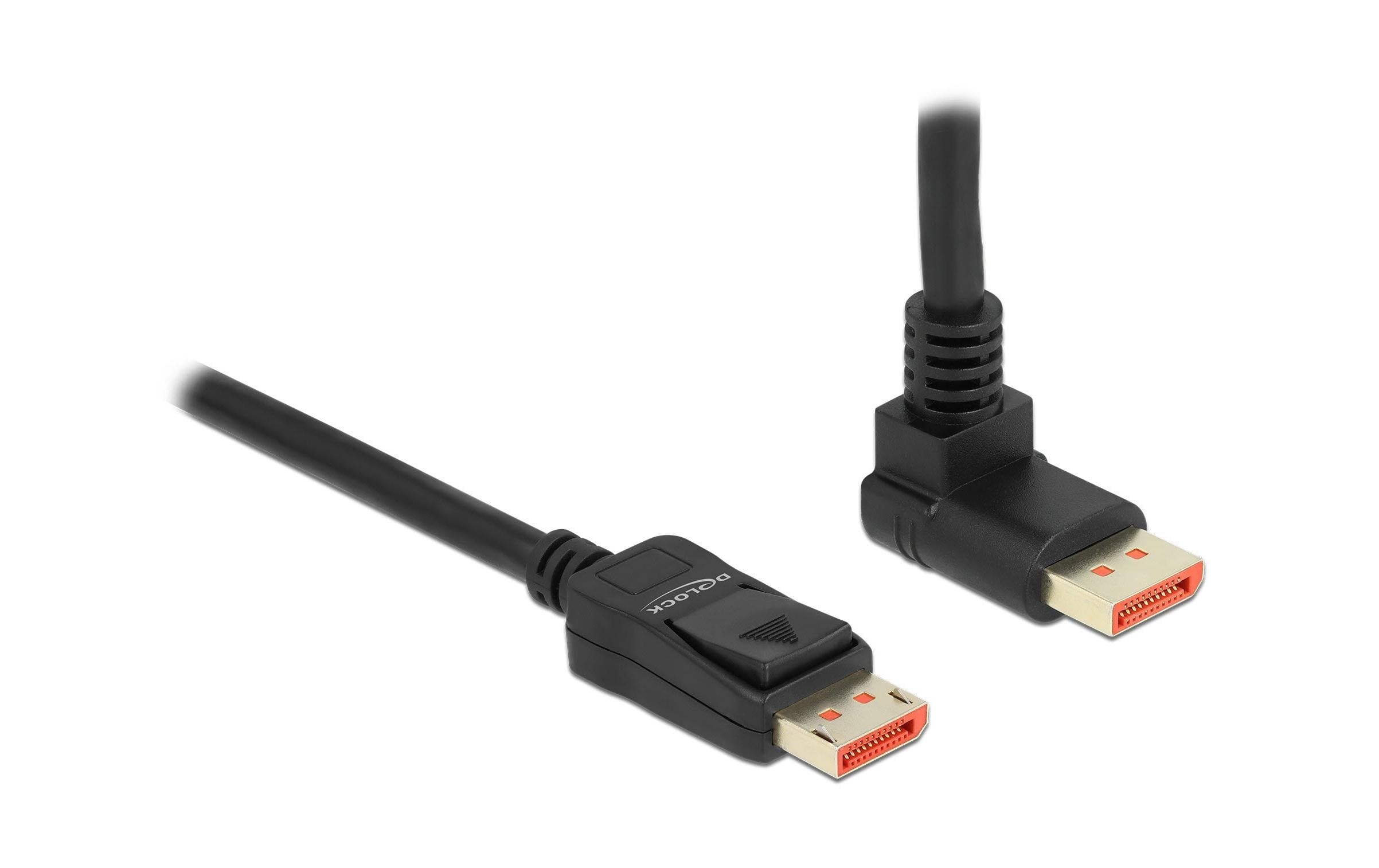 Delock DisplayPort Stecker/Stecker 90 Grad