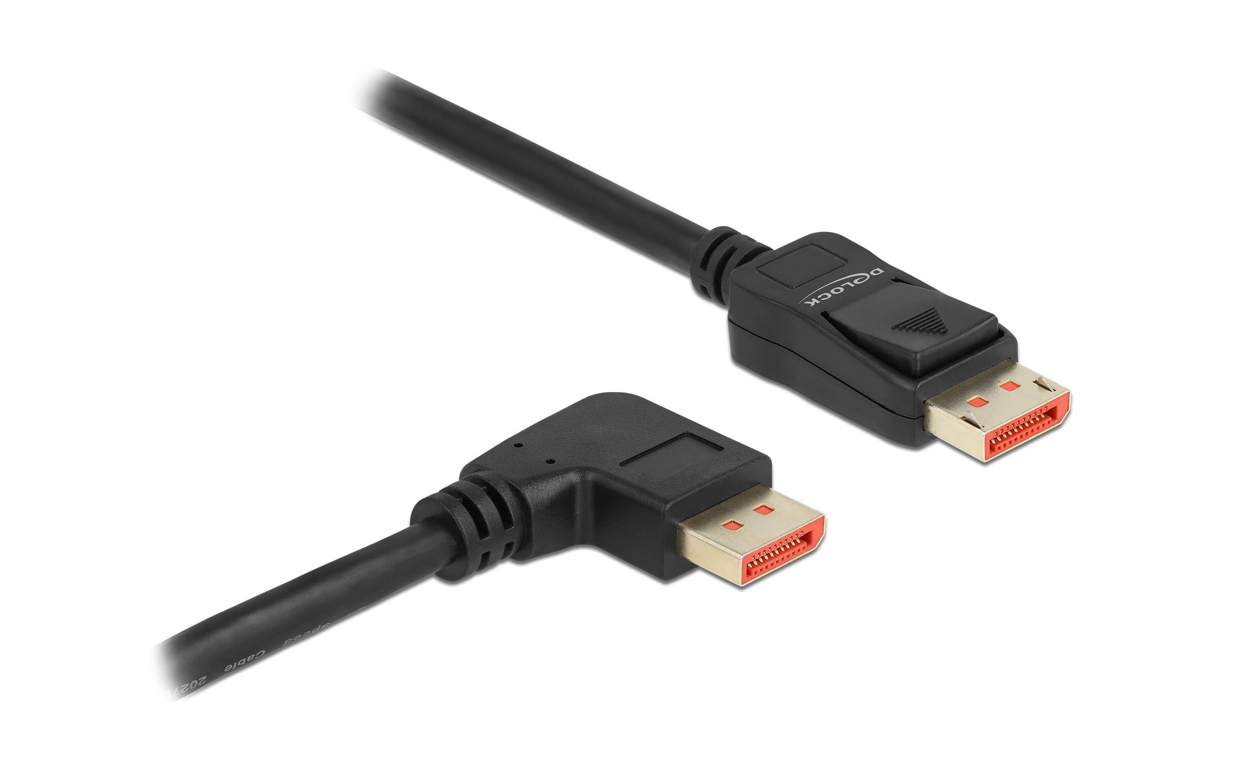 Delock DisplayPort Stecker/Stecker 90 Grad