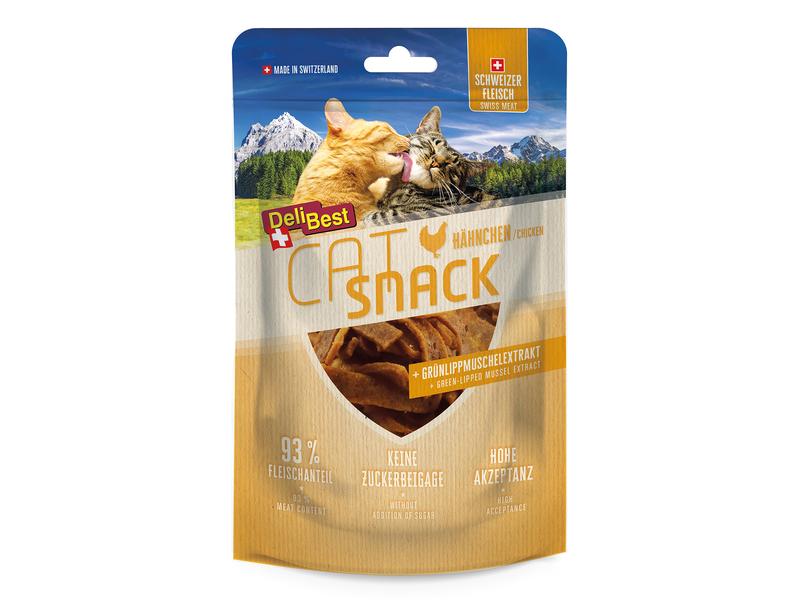 DeliBest | Cat Snack Hähnchen | schmale Streifen, 45g